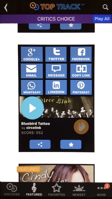 TopTrack - Promote your music in social media!應用截圖